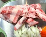 牛肉水蓮粥的食譜步驟1照片