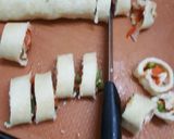 सूजी वेज राॅल्स (Suji veg rolls recipe in hindi) रेसिपी चरण 8 फोटो