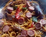 A picture of step 3 of Sauced  Pasta.