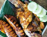 Foto langkah ke 3 dari resep Seafood Bakar Bumbu Jimbaran.