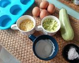 Foto del paso 1 de la receta Magdalenas de calabacín