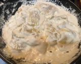 Foto del paso 6 de la receta: Panzerotti rellenos de cangrejo y gamba con salsa de queso y trufa rallada