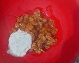 A picture of step 1 of Wheat Jaggery Cake.