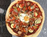 A picture of step 20 of Homemade Braai (BBQ) Pizza.
