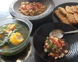 Foto langkah ke 4 dari resep Tempe Penyet Sambal Matah Praktis.