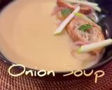 A picture of step 11 of Onion soup.