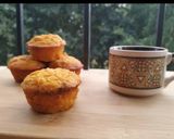 A picture of step 5 of Instant Semolina Handwo muffins.