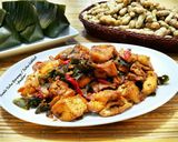Foto langkah ke 6 dari resep Tumis Tahu Goreng / Tahu Coklat.