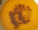 A picture of step 4 of Pumpkin Soup.