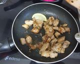 Foto del paso 5 de la receta: Ventresca con quinoa y cebolla al borges con piñones.🤍
