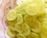 Pár perces, ecetes uborkasaláta recept fázis 1 fotója