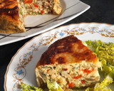 Foto del paso 8 de la receta: Tarta de verduras y gambas