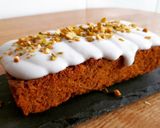 Foto del paso 11 de la receta Tarta de zanahoria y pistachos con frosting de coco