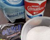Foto langkah ke 1 dari resep 14.1#39 Grass Jelly Milk.