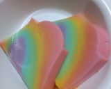 Foto langkah ke 6 dari resep Puding Roti Pelangi.