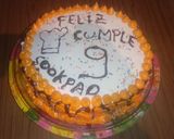 Foto del paso 5 de la receta: Pastel de cumpleaños 🎂