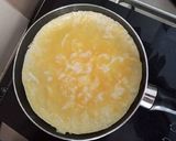 Hình bước làm 3 của món Omurice - cơm chiên bọc trứng kiểu nhật