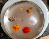 A picture of step 1 of Moong dal healthy triangles.