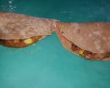 A picture of step 3 of Chatpati roti.