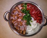 A picture of step 2 of One Pot Mexican Pasta.