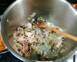 Foto del paso 2 de la receta: Risotto de Champiñones 🍄 y Bacon🥓