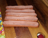 Foto del paso 1 de la receta: Salchichas rellenas