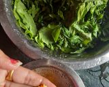 पालक मुग डाळ भाजी (palak moong daal bhaji recipe in marathi) रेसिपी स्टेप 1 फोटो