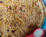 A picture of step 6 of Sugar wali roti.