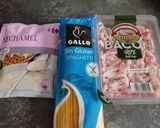 Foto del paso 1 de la receta: Espaguetis con bacon y bechamel a tu gusto