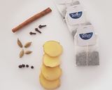 A picture of step 1 of Masala Chai (Masala Tea).