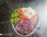 A picture of step 6 of Fresh Veggies salad.