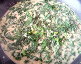 Foto del paso 3 de la receta: Espaguetis con hummus y espinacas
