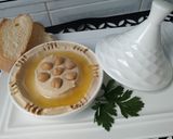 صورة لخطوة 4 من وصفة سلطة الحمص أو المْسَبَّحة من ام اسيل