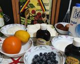 Pas rețetă Brioche cu cremă, pastă de brânză proaspătă și afine 1 fotografie