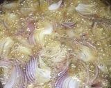 A picture of step 1 of Alu meethi with paratha.