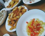 Hình bước làm 4 của món Thịt luộc nấm bào ngư chiên bột