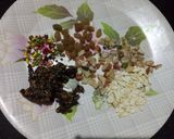 A picture of step 2 of Paan & dry fruits laddu.