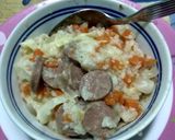 Foto langkah ke 5 dari resep Bubur kubis dan wortel.