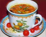 A picture of step 4 of Aromatic spicy flavorful Rasam from Kerala.