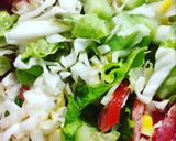 Hình bước làm 1 của món Salad rau củ