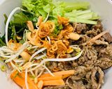 Hình bước làm 6 của món Bún bò xào Nam Bộ