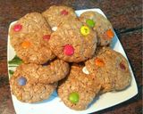 Foto del paso 7 de la receta Galletas de avena, nutella y lacasitos