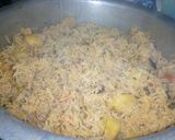 A picture of step 14 of Vegetable Tahiri.