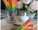 Foto langkah ke 6 dari resep Bagelen Rainbow🌈🌈 (roti tawar) ☆Minggu 22☆.