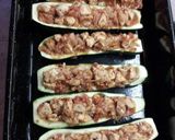 Paradicsomos csirkemellel töltött cukkini recept fázis 5 fotója
