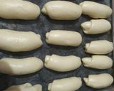 Foto langkah ke 6 dari resep Roti goreng isi pisang coklat.