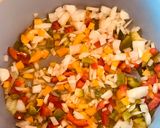 A picture of step 1 of Macaroni and Mince (Quick and easy meal).
