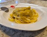 Foto del paso 7 de la receta: Tagliatelli al pesto rojo