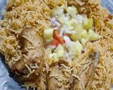A picture of step 5 of Chicken pulao.