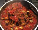A picture of step 8 of Tomato and Aubergine Pasta Sauce.